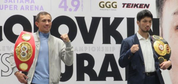 Геннадий Головкин и Риота Мурата встретились на пресс-конференции (видео)